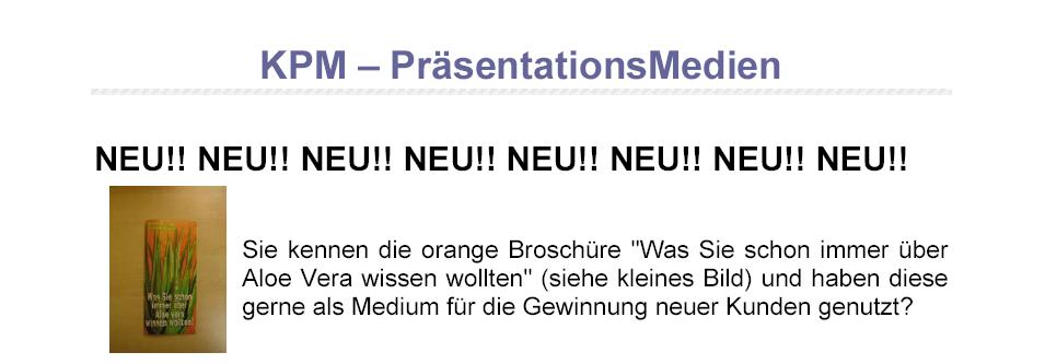 Bild: Promo-Flyer der neuen Broschur 