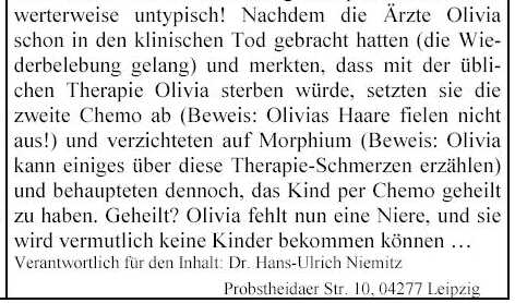 Olivia Pilhar kann 
keine Kinder kriegen!