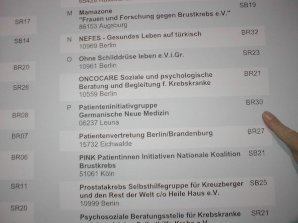 Auszug aus dem Hallenplan des OKK